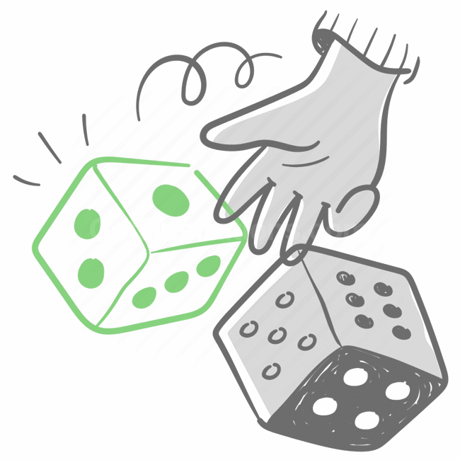 dice, gambling, risk, luck, games, entertainment